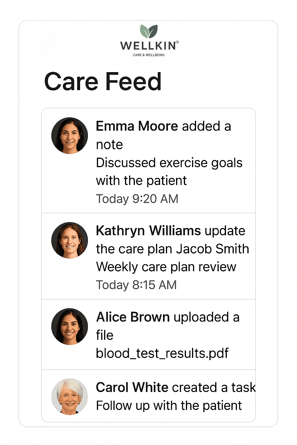 Care Feed